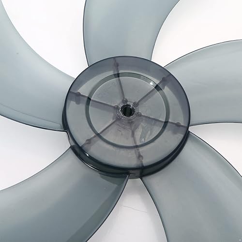 Miniatura 6 de dPois Repuesto de cuchilla de ventilador de plástico con cubierta de tuerca para ventilador de pie universal, ventilador de mesa, accesorios
