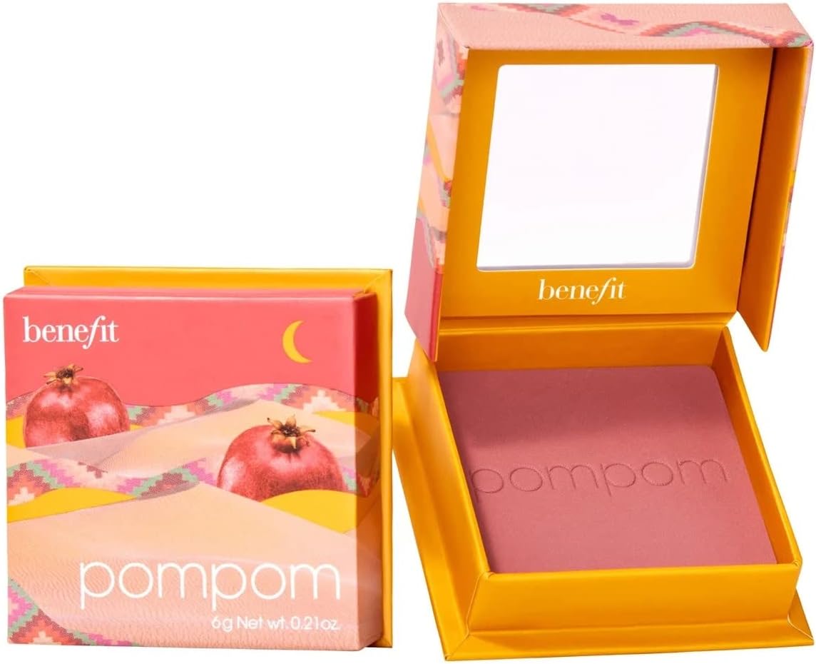 Benefit Blush 6g Net wt. 0.21 oz (PomPom Pomegranate Rose)