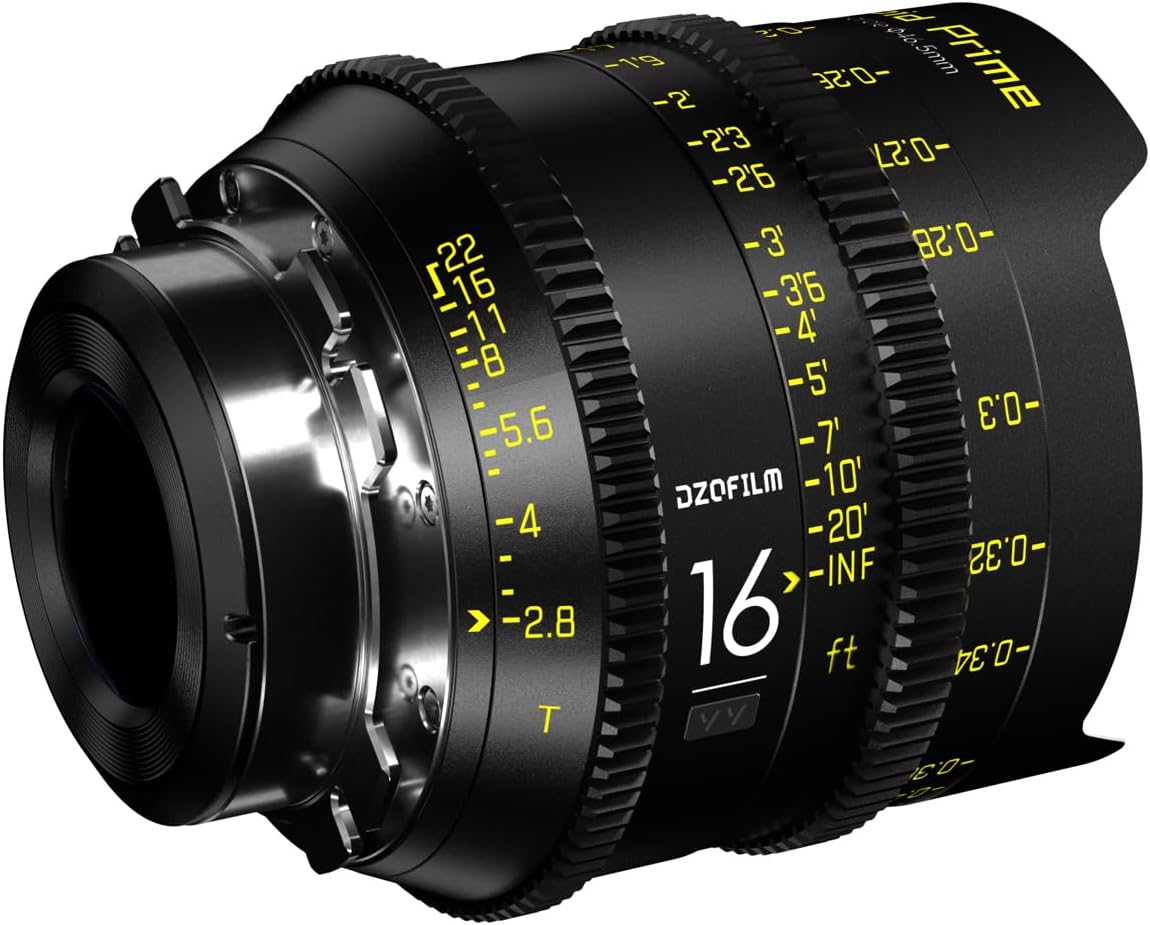 DZOFILM Vespid Prime 16mm T2.8 Cinema Lens for PL Mount