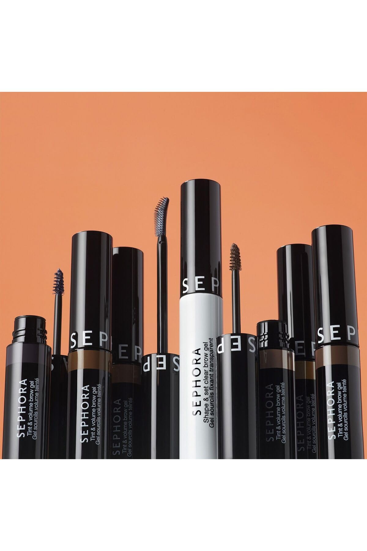 Sephora Tint & Volume Brow Gel- Renkli Hacim Veren Kaş Jeli 06 Soft Charcoal (5 Ml)