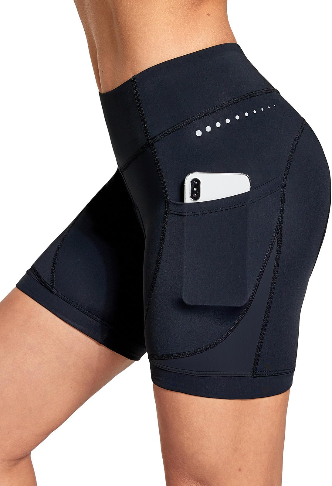 4D Padded Bike Shorts Women Cycling Underwear Gel Padding Pockets