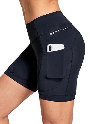 baleaf 4D Padded Bike Shorts Women Cycling Underwear Gel Padding Pockets