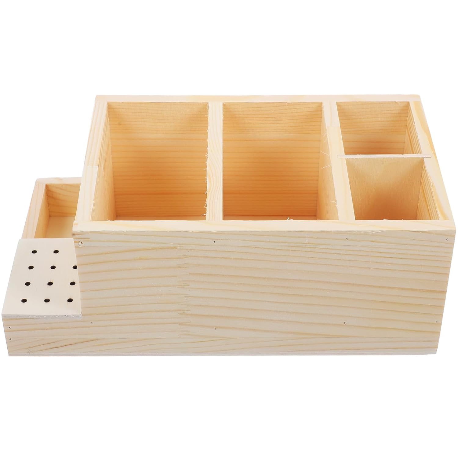 Mipcase Nail Drill Bits Holder Case Grinding Head Storage Box 8.66X4.72X3.23In Desktop Organizer for Manicure Tools and Salon Use