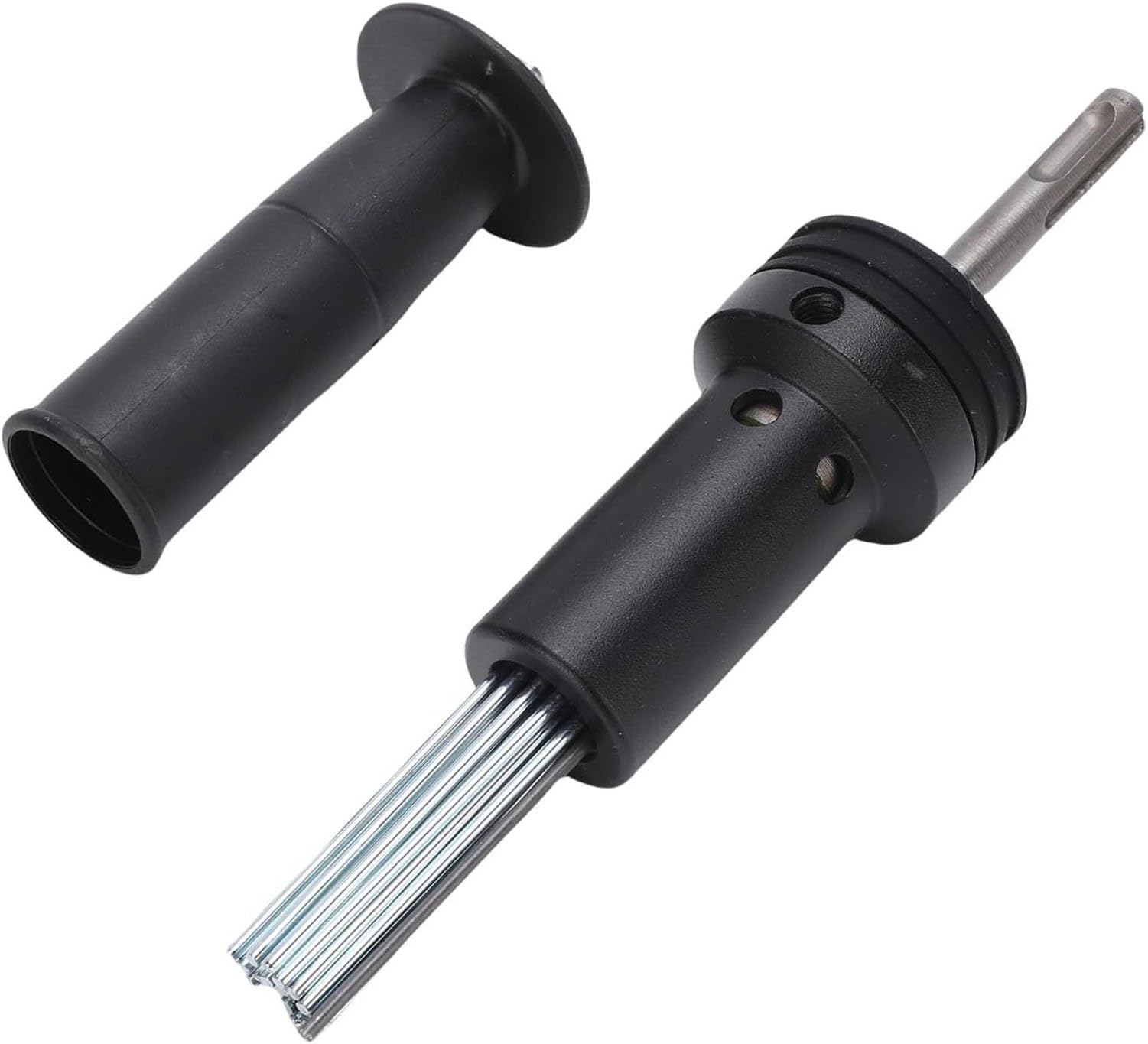 Scalpello Elettrico per Martello Demolitore, Accessorio Aghi, Gambo Tondo 2 Punte, Acciaio Legato, per Rimozione Ruggine E Scrostamento
