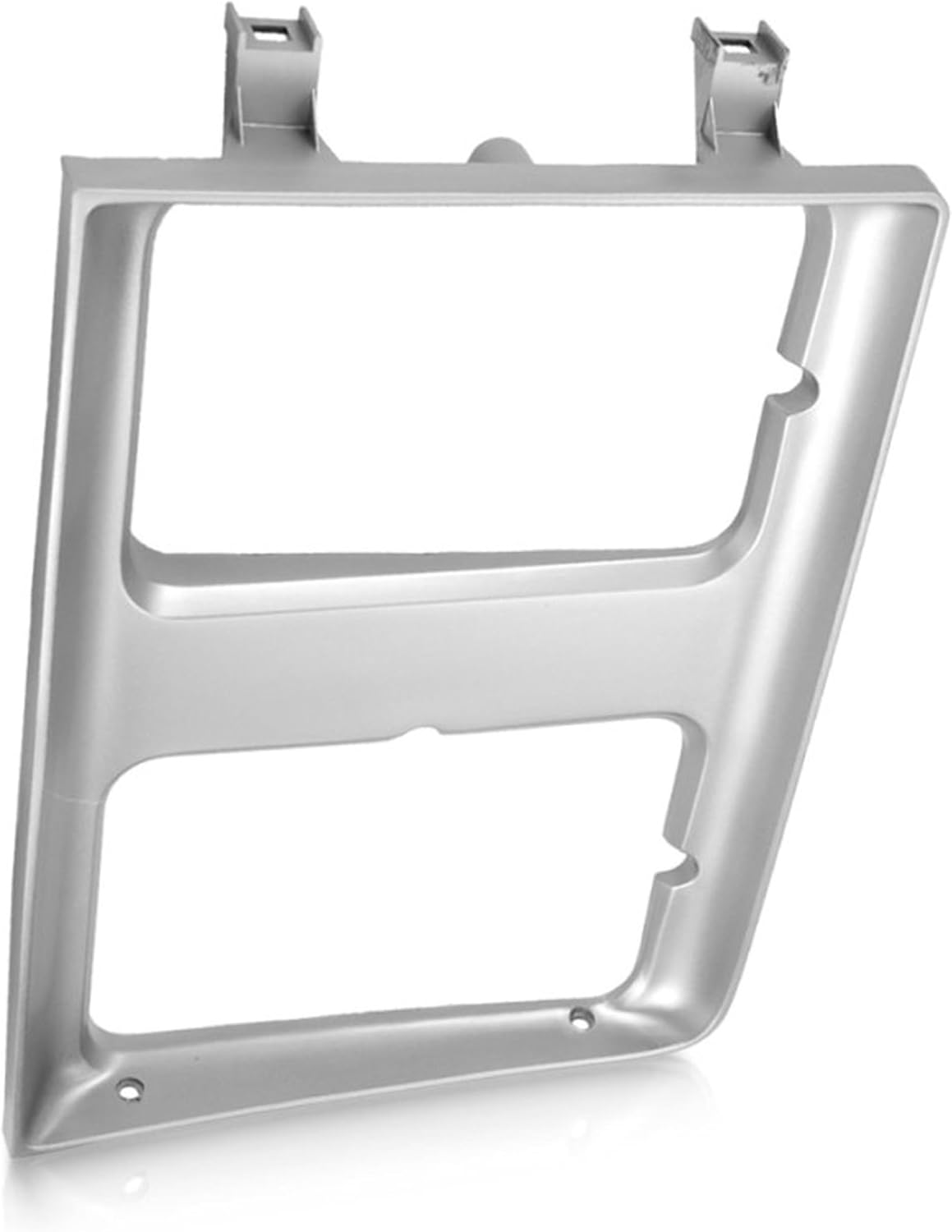 DAT AUTO PARTS Left Headlight Door Bezel Fits 1985-1988 Chevrolet Blazer | Front Driver Side, Suburban, GMC Jimmy, Dual Rectangle Lamps, Silver, Replaces GM2512126, 15598727