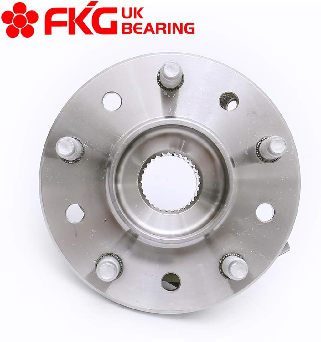 FKG 513137 Front Wheel Bearing Hub Assembly fit for 97-03 Chevy Malibu, 04-05 Chevy Classic, 97-99 Oldsmobile Cutlass, 99-04 Oldsmobile Alero, 99-05 Pontiac Grand AM, Set of 2