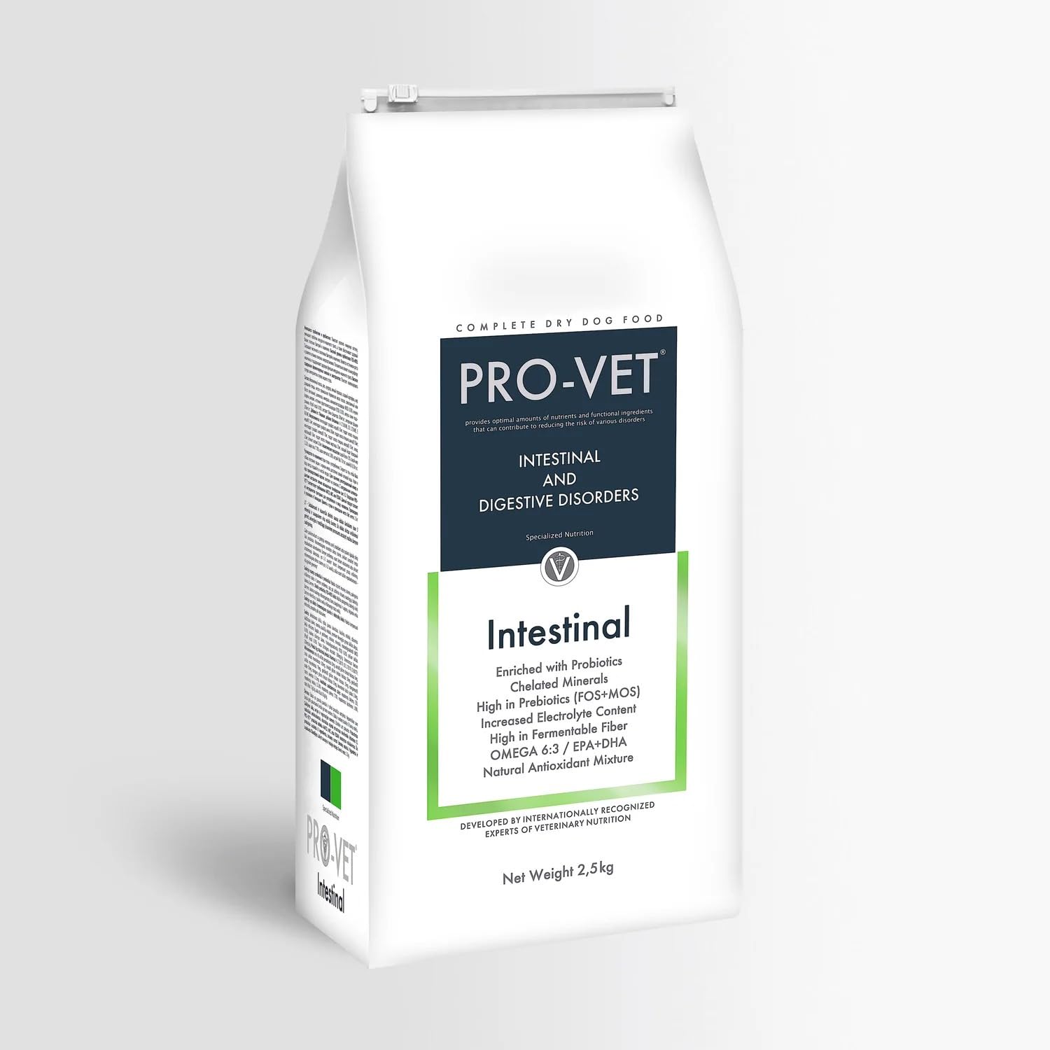 İntestinal Veteriner Diyet Sindirim Sistemi Destekleyici Kopek Maması 2,5 kg