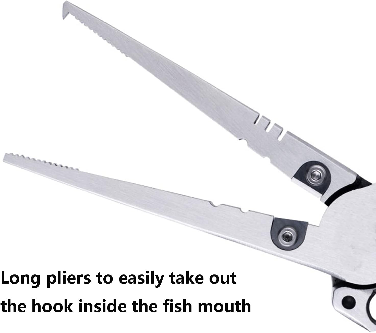 Fishing Pliers Fishing Pliers Multifunction Luya Pliers Fishing Tool Set Clamp Pliers Fishing Tackle Split Ring Pliers Wire Cutter Fishing Equipment