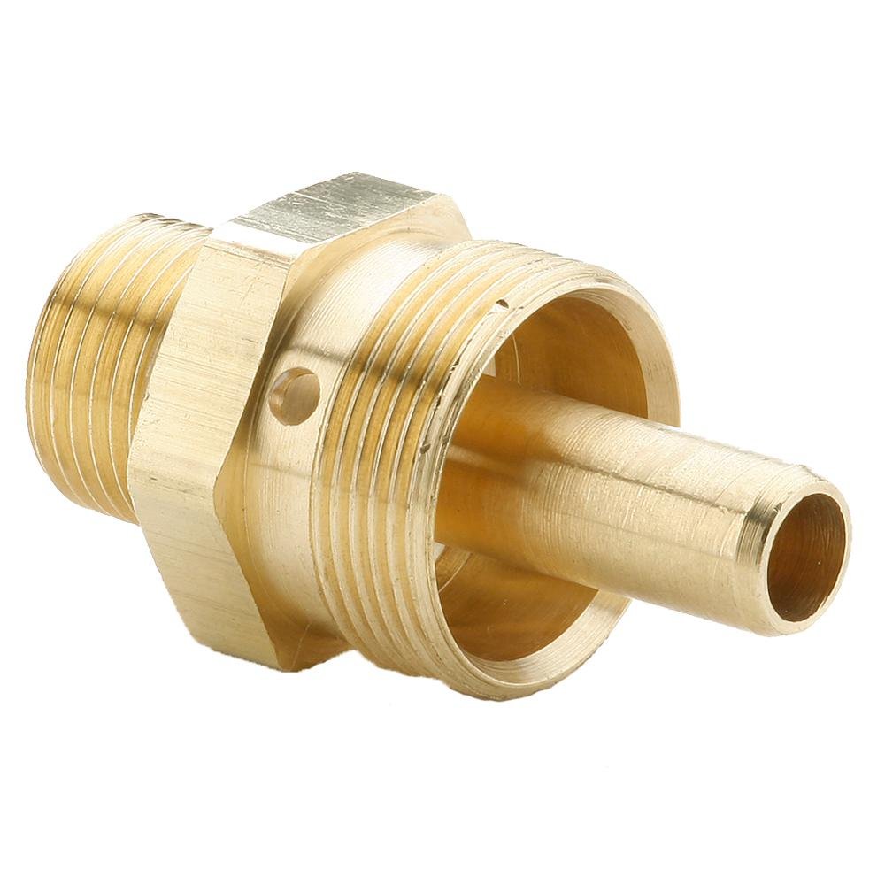 Parker 68RB64Bpk5 Air Brake Hose End Fitting, Hose to Pipe, Brass