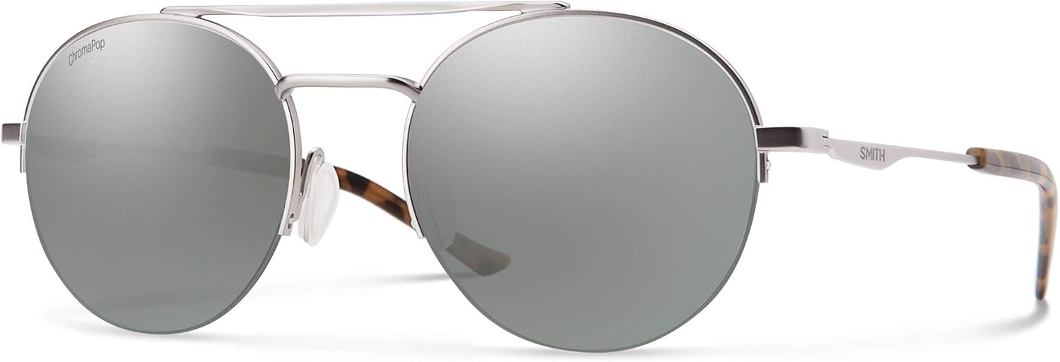 Transporter ChromaPop Polarized Sunglasses, Matte Dark Ruthenium / ChromaPop Gray Green, Smith Optics Transporter ChromaPop Sunglasses : Everything Else