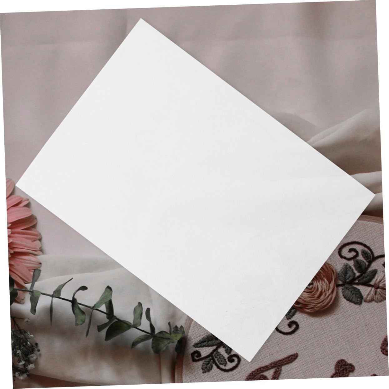 VILLFUL 4pcs Cutaway Embroidery Stabilizer Machine Embroidery Backing Wash Away Paper Hand Sewing