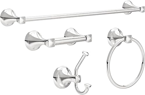 Miniatura 3 de Soporte de papel higiénico con resorte en cromo Esato