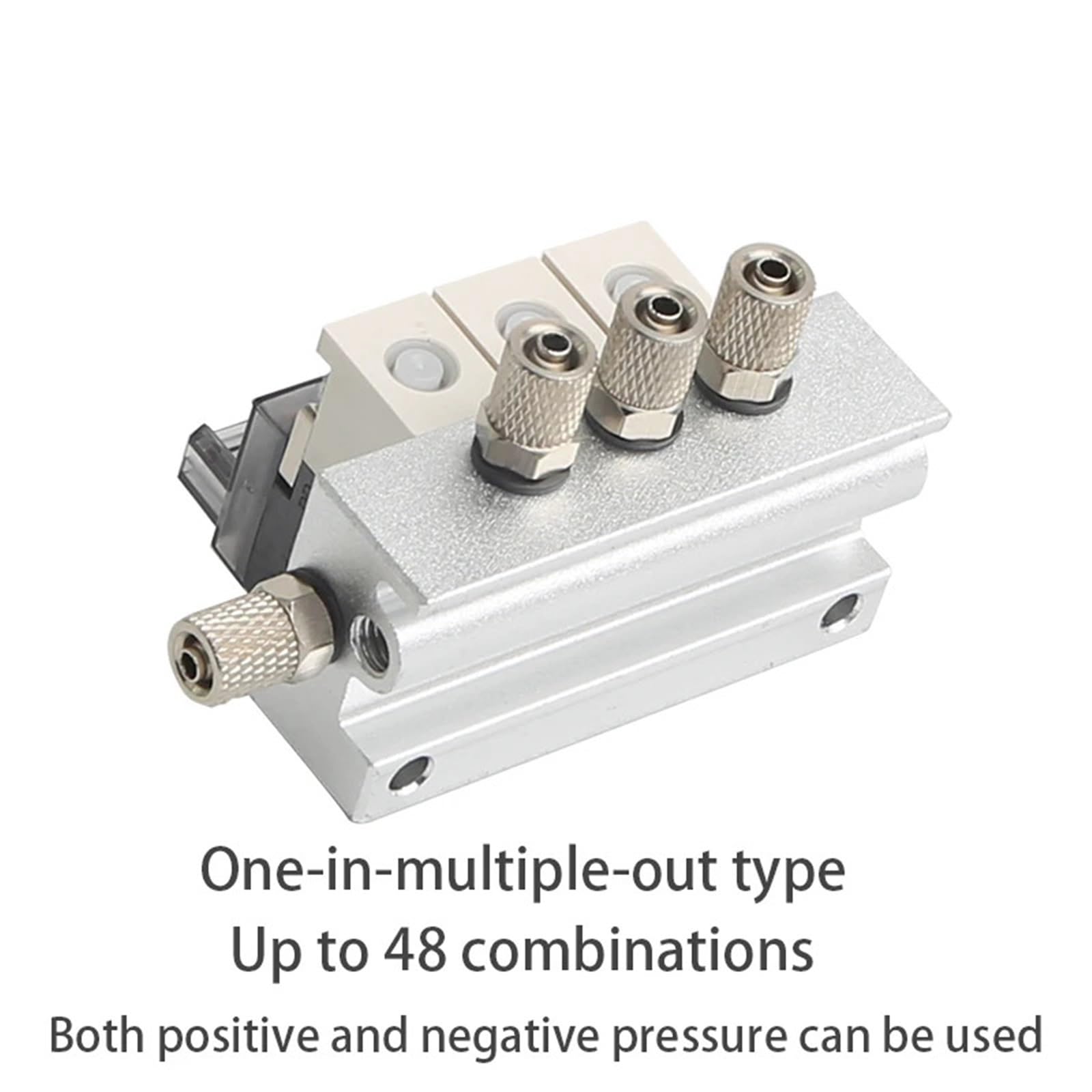Electroválvula neumática Miniatura de 12 V, 24 V y 220 V, combinada con presión Positiva y presión Negativa, for válvulas NC de 2/3 vías. | 101-24v-4,10F