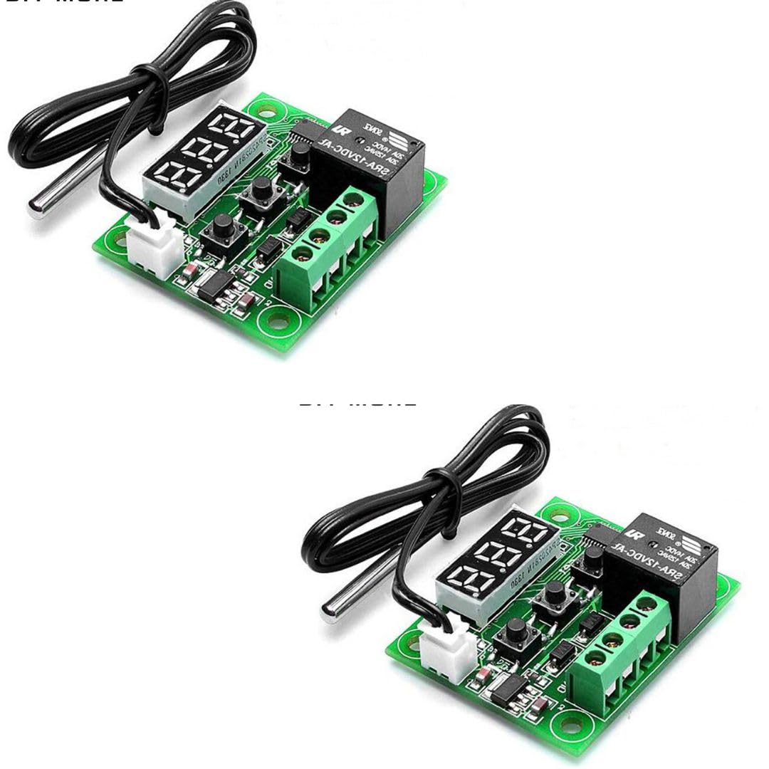 TM&W-W1209 12V DC Digital Temperature Controller Board Micro Digital Thermostat -50-110°C Electronic Temperature Cool Temp Control Module Switch (10) (B0CJLHTYST) Amazon Price History, Amazon Price Tracker
