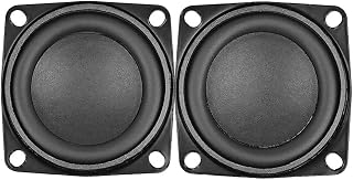 2Pcs 2 Inch Full Range Speaker Audio 4 Ohm 10W DIY Mini Bluetooth Speaker Bass Speaker for Home Theater Multimedia