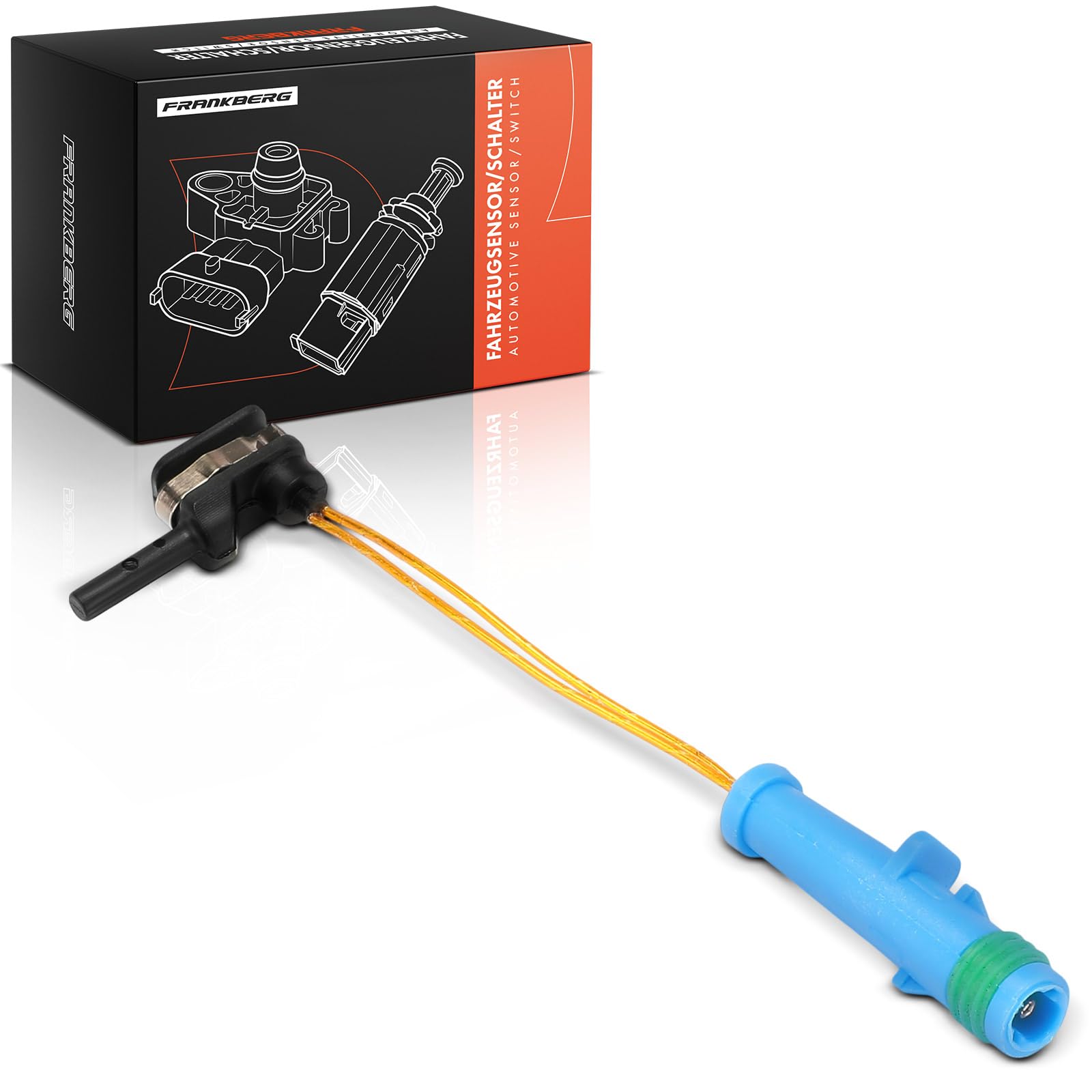 Frankberg Indicatore di usura Usura delle pastiglie dei freni Anteriore Compatibile con B-Class W245 B-Class W242 W246 Classe C W205 Classe C T-Model S205 GLC X253 Replace# 1695401617