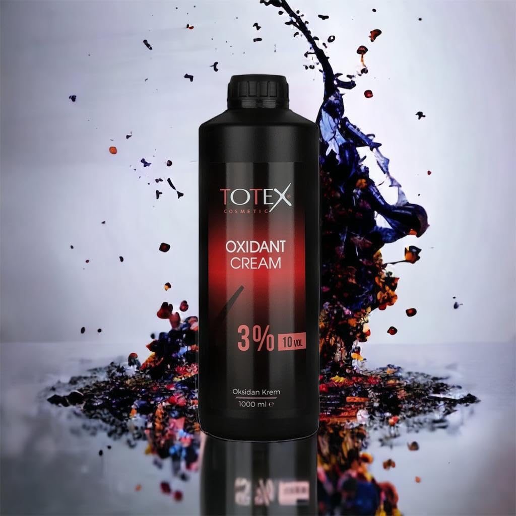 Totex Oxydant Crème Révélateur Pour la Coloration Des Cheveux%3 Peroxyde 10 Volume 1000 ml 35.19 Fl Oz