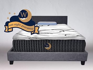 Luna Series 12 Dual-Firmness Hybrid Cool Sleep Mattress by WonderDreamz Made with CertiPur-US Certified Foam & Individually Encased Pocket Springs. 400 Night Guaranty w/