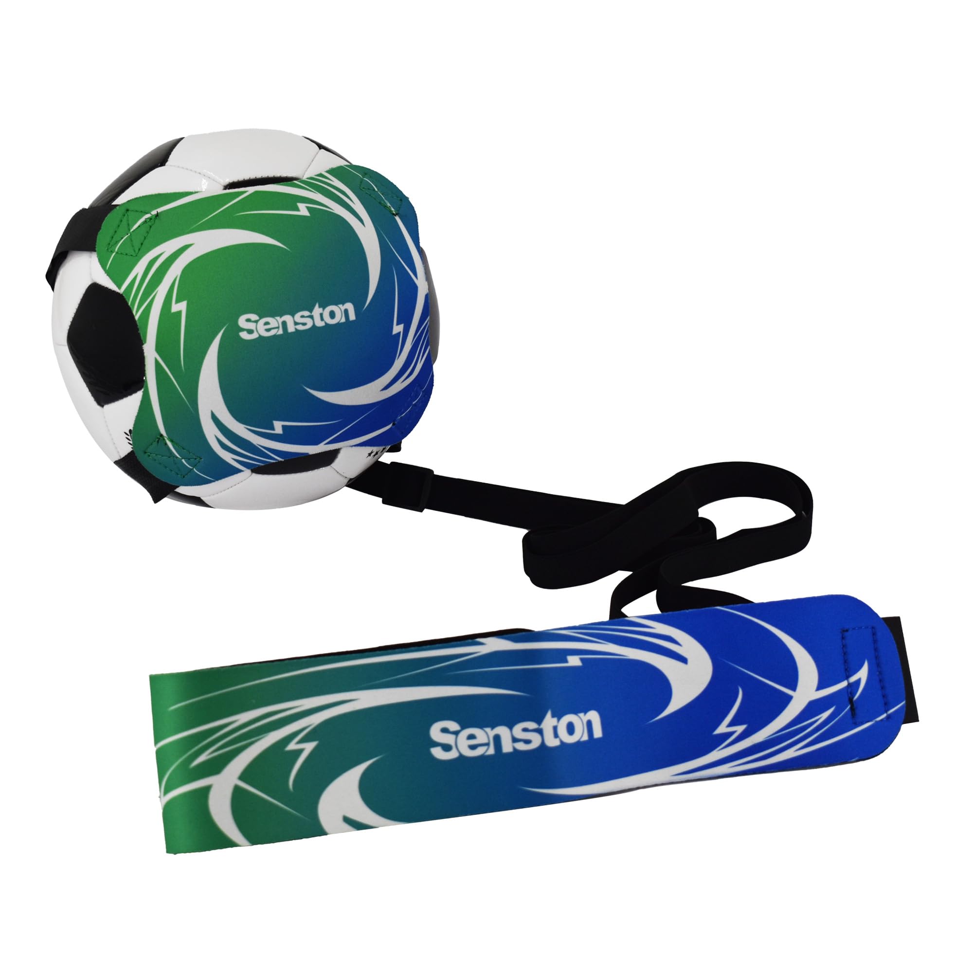 Senston Football Kick Trainer Solo-Practice Training for Beginner with Adjustable Waist Belt