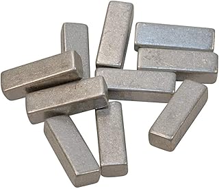 Stens 445-065 Aluminum Flywheel Keys, Aluminum, Fits Briggs and Stratton: Most Models, 0.142 Height, 0.185 Width, 0.554 Length (Pack of 10)