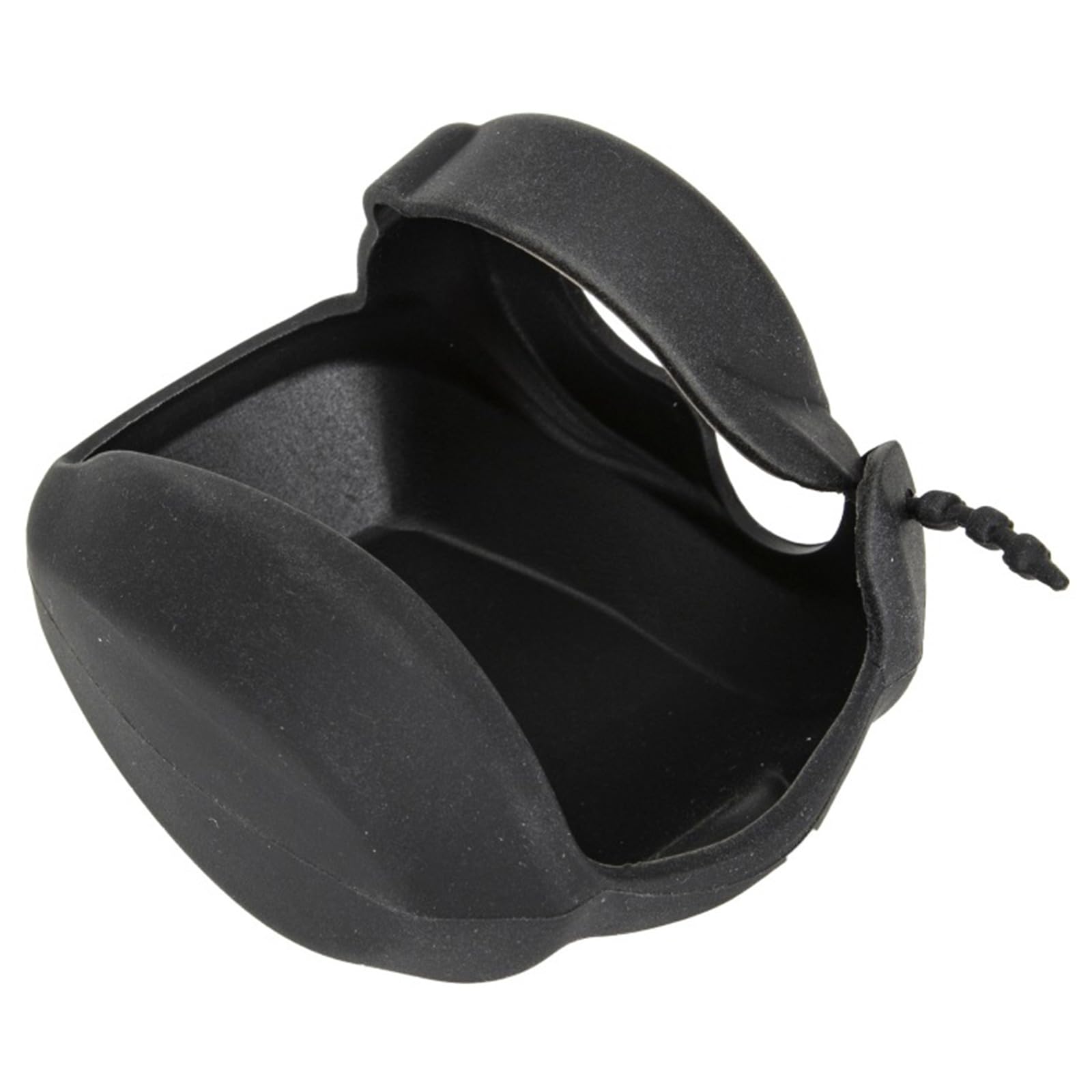 Custodia Protettiva Per Mulinello Da Pesca In EVA - Impermeabile, Antiurto, Con Cinturino, Nero/argento 17x15x9 Cm