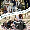 PetAmi Dog and CAT Travel Bag, Charcoal, Large
