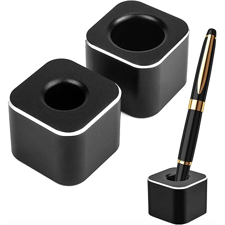 Amazon Co Jp Oneleaf ペン立て おしゃれ ペンスタンド 筆差し ペンたて ペンホルダー ぺんおき 万年筆立て 鉛筆立て ボールペン 立て デスクペン立て アルミ合金 滑り止め 使いやすい 2個セット オフィス 会議室 受付 自室用 ブラック16mm ブラック22mm Diy 工具