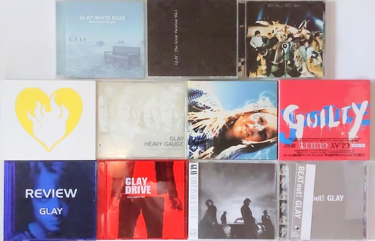 Amazon.co.jp: 配送 GLAY グレイ CD アルバム 11枚セット : 家電＆カメラ