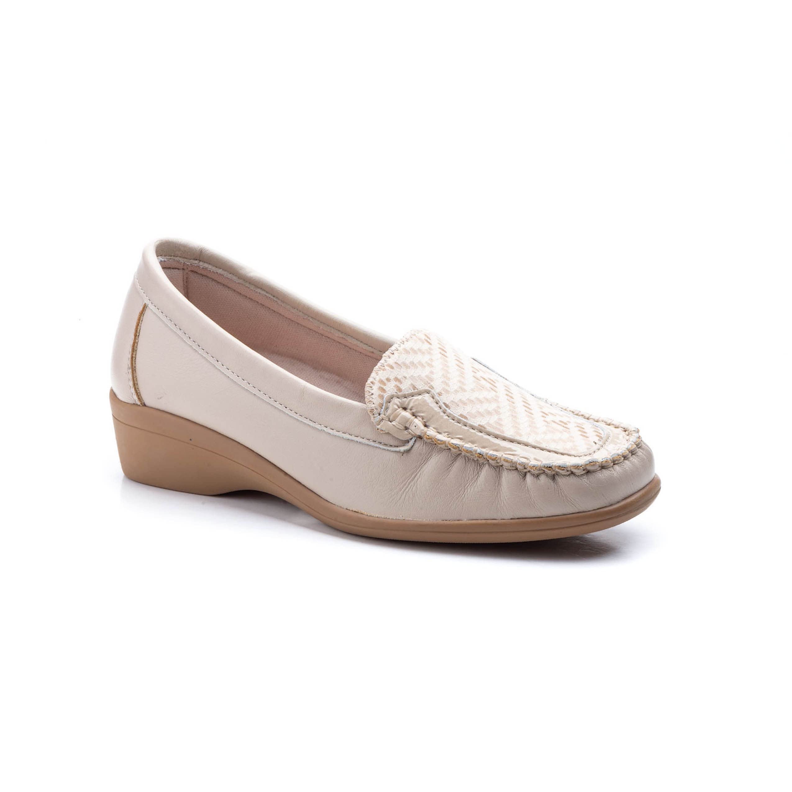 Mocasines para Mujer de Piel cómodos Zapatos clásicos de Vestir y Casual | Zapatillas 24 Horas señora Calzado de Verano e Invierno Tipo Penny en Gamuza