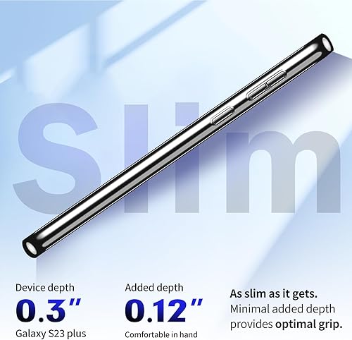 Miniatura 4 de S23+ Plus - Funda con purpurina para Samsung Galaxy S23+ 5G, funda protectora delgada y ultradelgada mate, a prueba de golpes, para Samsung S23 Plus