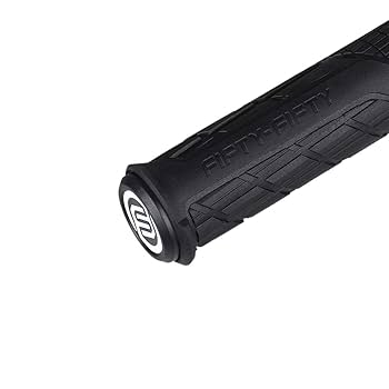 Bike Handlebar Grips FIFTY-FIFTY Lock-On MTB Grips - Non-Slip For Mountain Biking (Multiple Colors) Bike Locks
