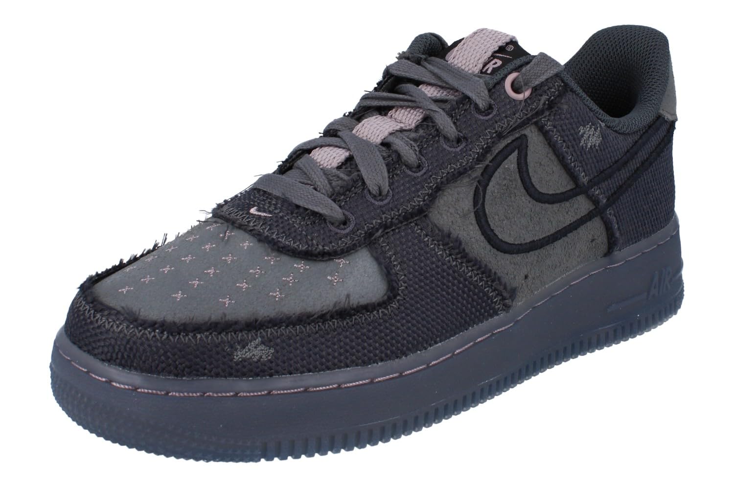 Air Force 1 '07 Men's Shoes (Anthracite/Iron Grey/Light Violet Ore/Black) Size 8