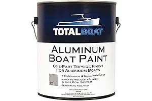 Gluvit Aluminum Boat Paint for Canoes, Bass Boats, Dinghies, Duck Boats, Jon Boats, and Pontoons