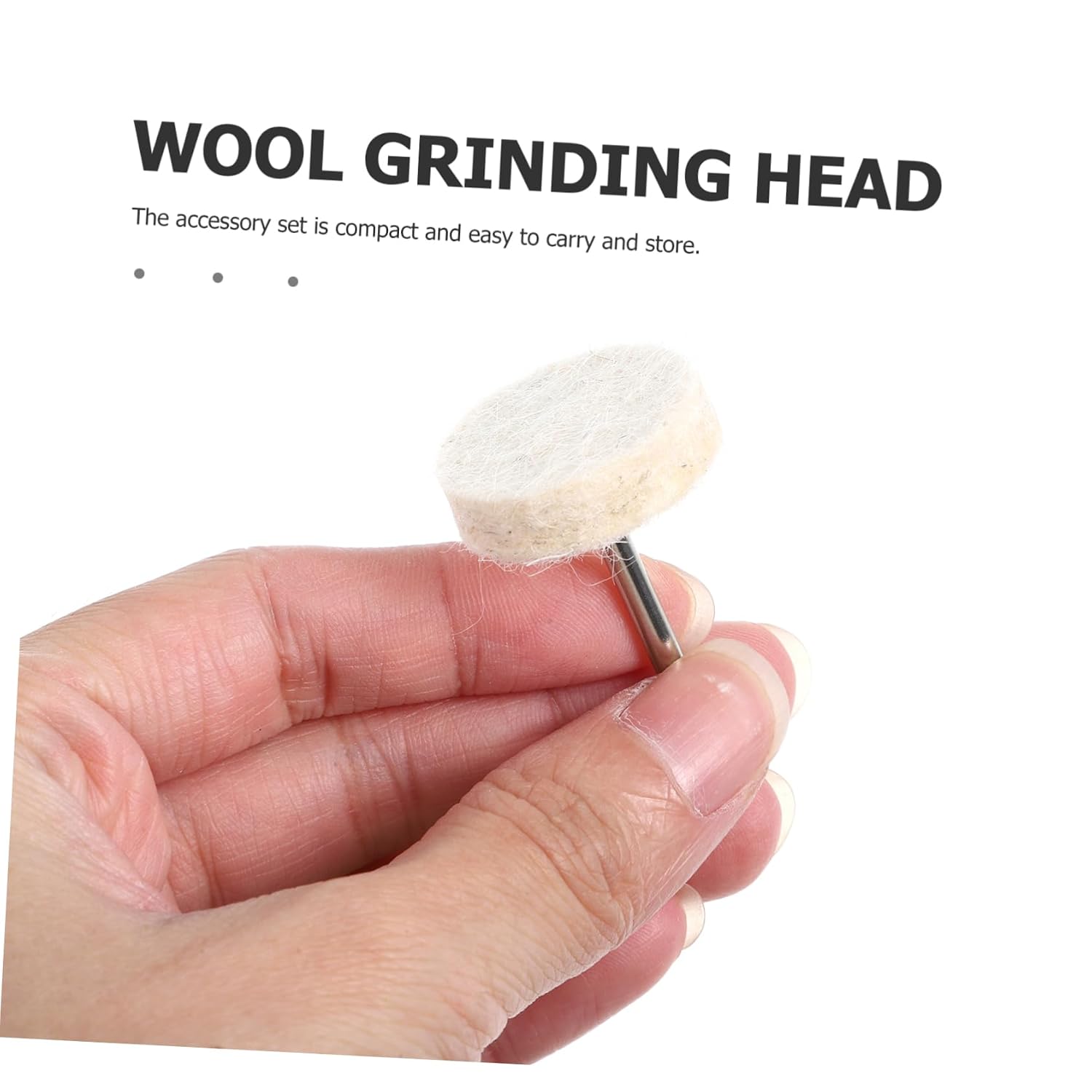 Versatile Polishing Electric Grinding Set Wool Wheel Buffing Kit Accessories