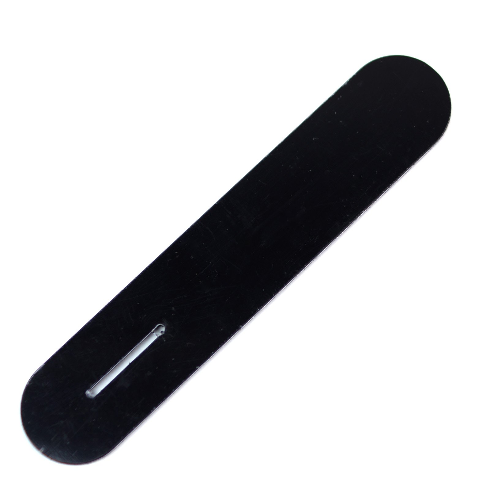Replacment Blank Control Plate For Tele ,Plastic PVC 3ply Black