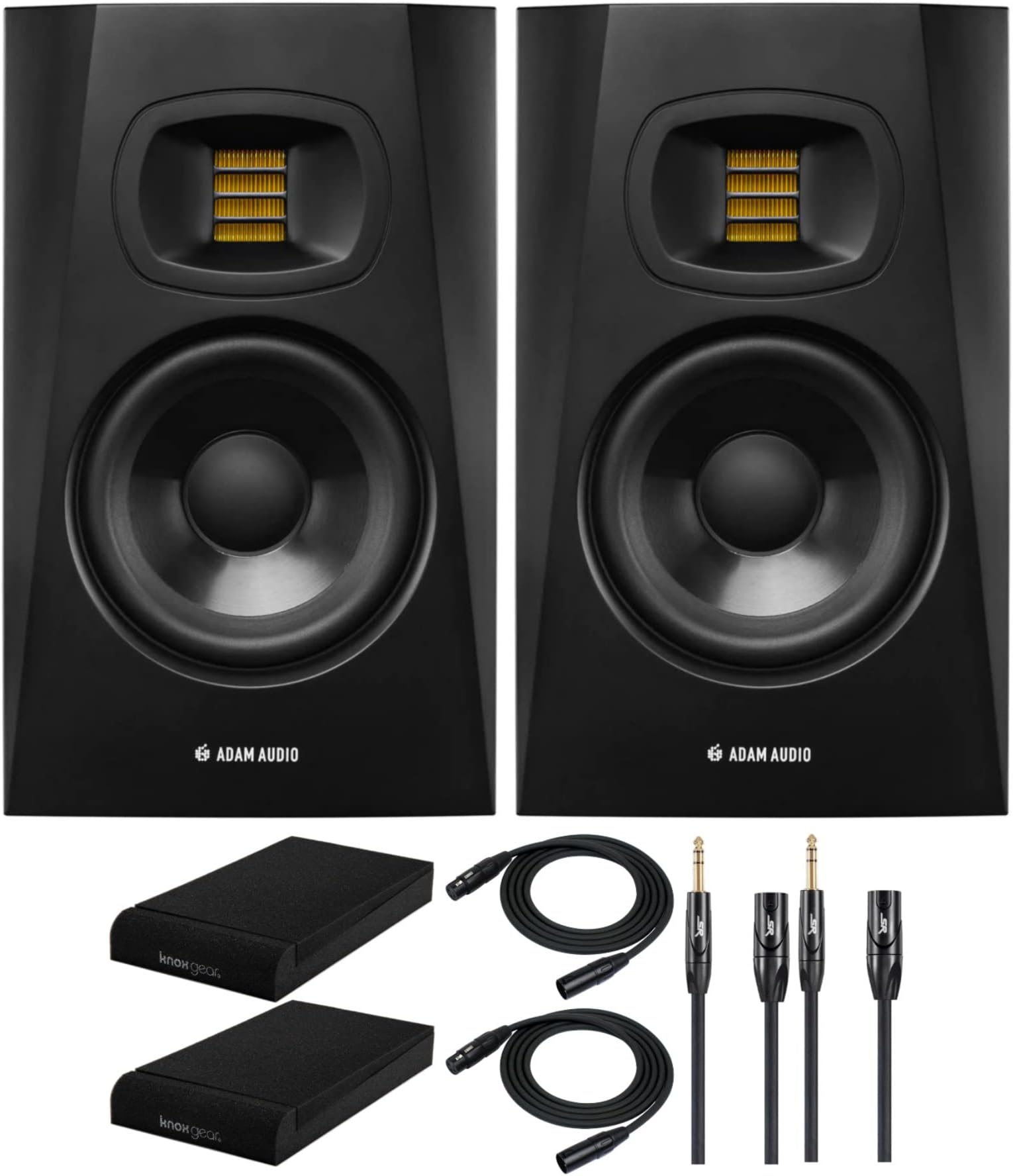 T5v 5 Powered Studio Monitors, Pair (6 Items)