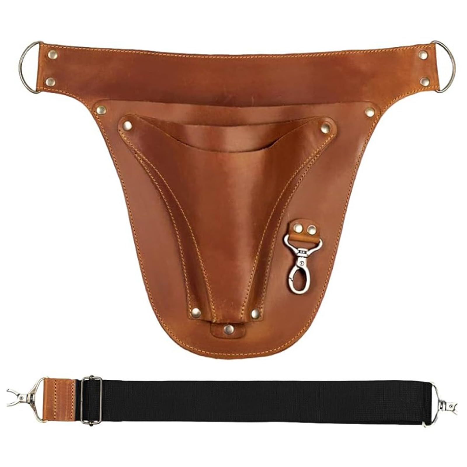 Belt for Gardener Waist Pouches for Electrician Carpenter Belt Bag Leather Florist Tool Gardener Garden Accessory Gift