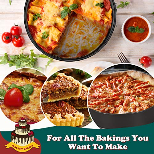 Hiware 6 Inch Non-Stick Springform Pan With Removable Bottom - Leakproof Cheesecake Pan With 50 Pcs Parchment Paper, Compatible With 3 Qt Instant Pot #TOP7