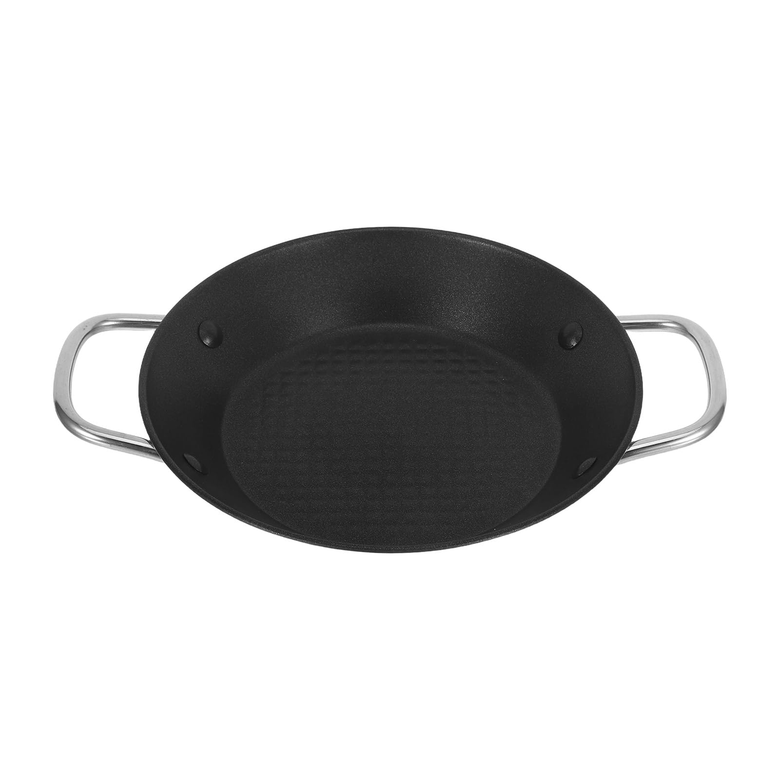 Poêle à griller pour steak antiadhésive plaque Mikikit sans matière grasse
