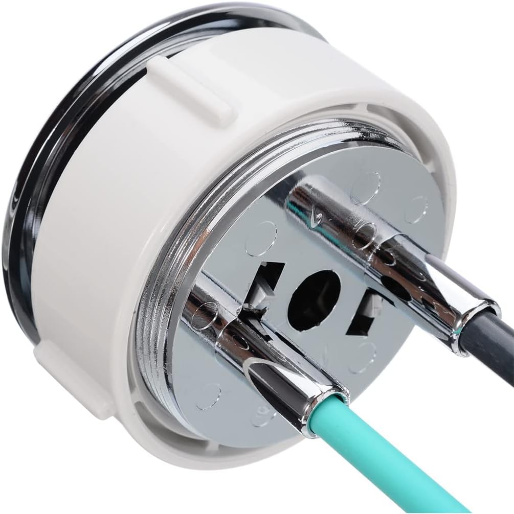 48mm Toilet Button ABS Flush Push Easy DIY Replacement Parts Bathroom Accessories