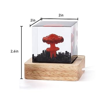 Amazon.co.jp : SinSed-ユニーク キノコ雲 核爆発ランプ | 子供