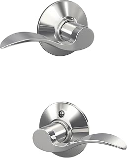 Schlage Lock Company F10 ACC 625 Accent Hall And Closet Lever, Bright Chrome
