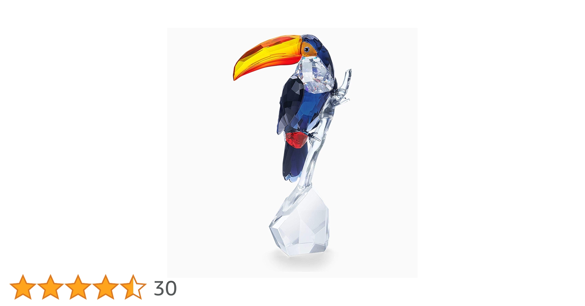き*り様 スワロフスキー Swarovski クリスタルパラダイス バタンインコ き*り様 スワロフスキー Swarovski クリスタルパラダイス