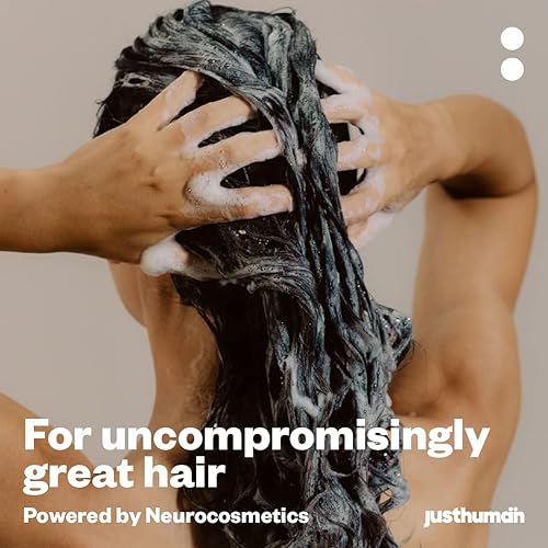 Miniatura 5 de JustHuman Acondicionador de terapia probiótica Equilibra el microbioma del cuero cabelludo Acondiciona e hidrata profundamente Suaviza, suaviza