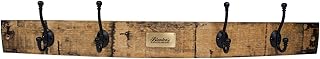 Blanton's Bourbon Barrel Stave Coat Rack