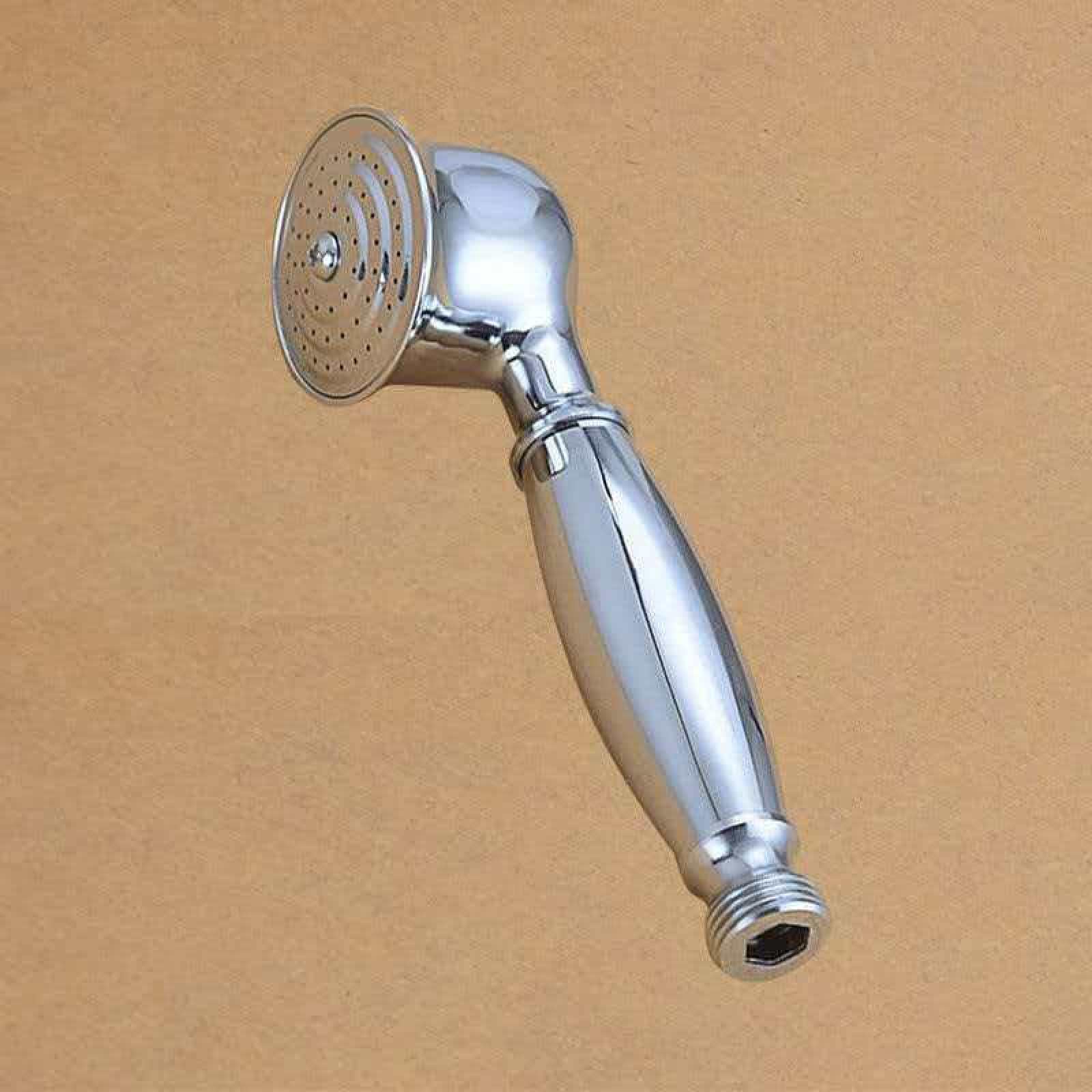 Fanjubei Electroplating Printhead All-Copper Shower Pressurized Handheld Showerhead Electroplated Nozzle