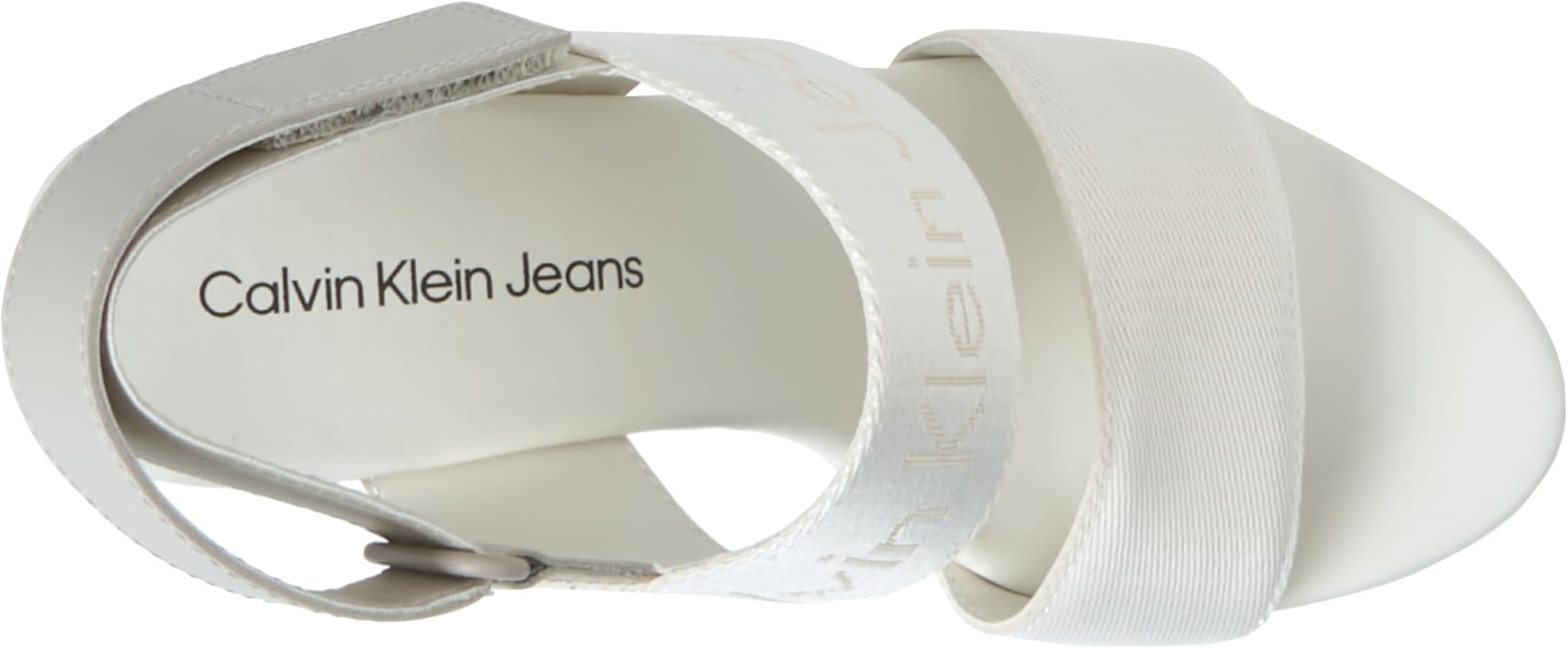 Calvin Klein Sandalen Wedge Sandal Close Toe Ess in zwart