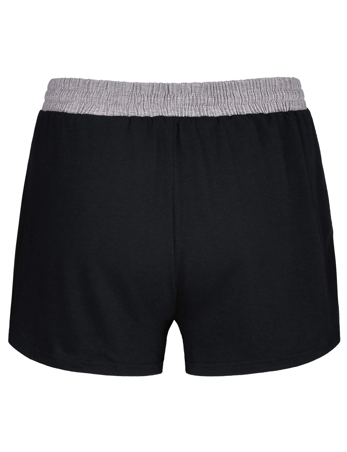 Blevonh Elastic Waist Soft Lounge Shorts Casual Pajama Shorts with Pockets