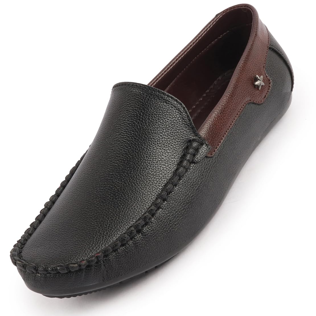 FAUSTO FST 3089 BLACK-41 Mens Black Loafers and Mocassins Casual Shoes (7 UK) (B0BB363YXY) Amazon Price History, Amazon Price Tracker