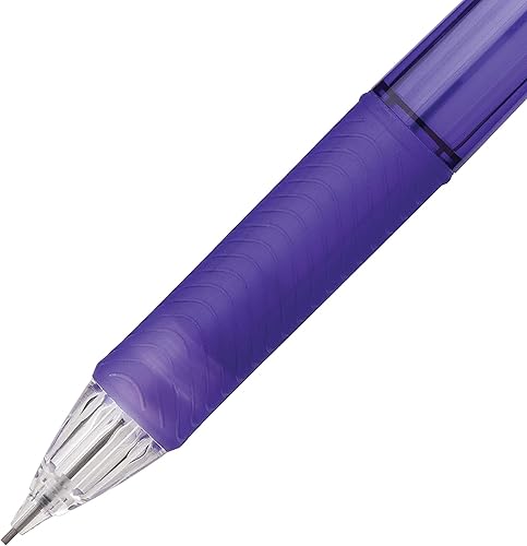 Miniatura 5 de Pentel EnerGize-X - Portaminas (0.028 in), cuerpo violeta, caja de 12 (PL107V)